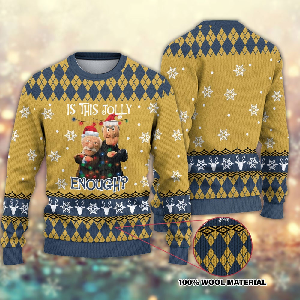 Muppets Ugly Christmas Sweater 1