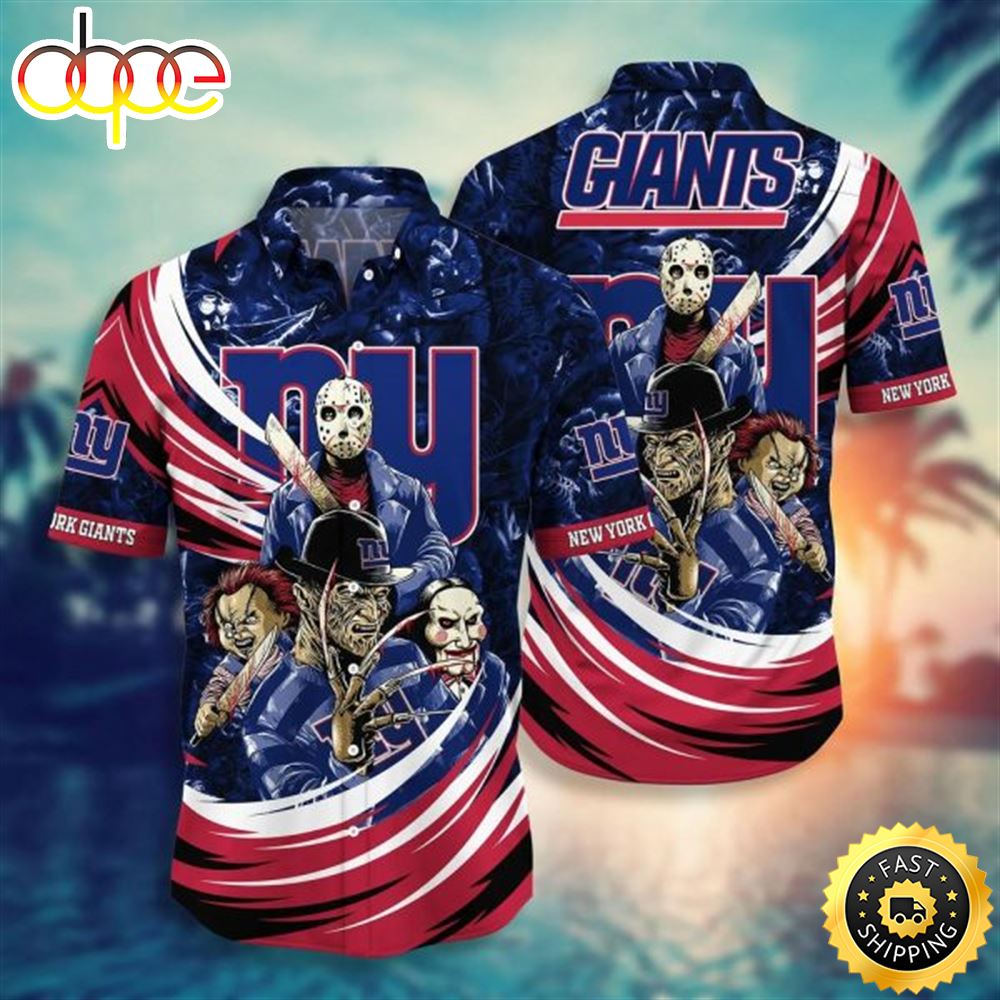 NFL New York Giants Halloween Night Hawaiian Shirt