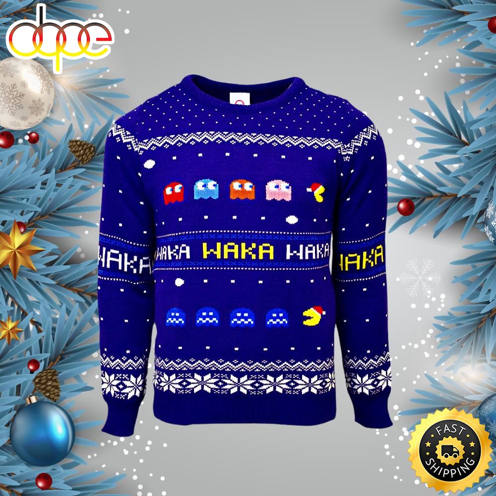 Pac Man Ugly Christmas Sweater