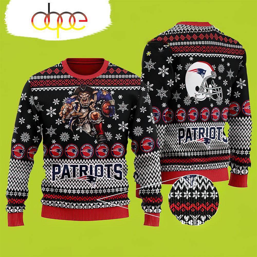 Patriots New England Patriots Christmas Sweater