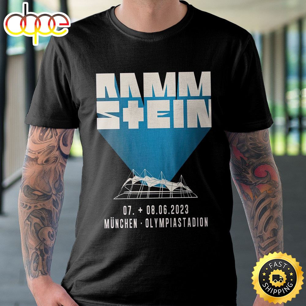 Rammstein Europe Stadium Tour 2023 New Dates Unisex T Shirt