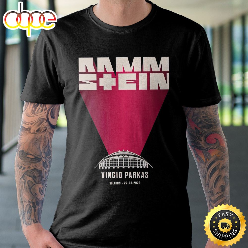 Rammstein Europe Stadium Tour 22 05 2023 Unisex T Shirt