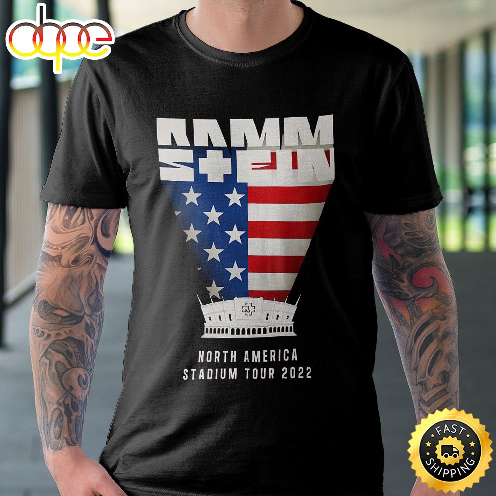 Rammstein North American Stadium Tour 2022 2023 Unisex T Shirt