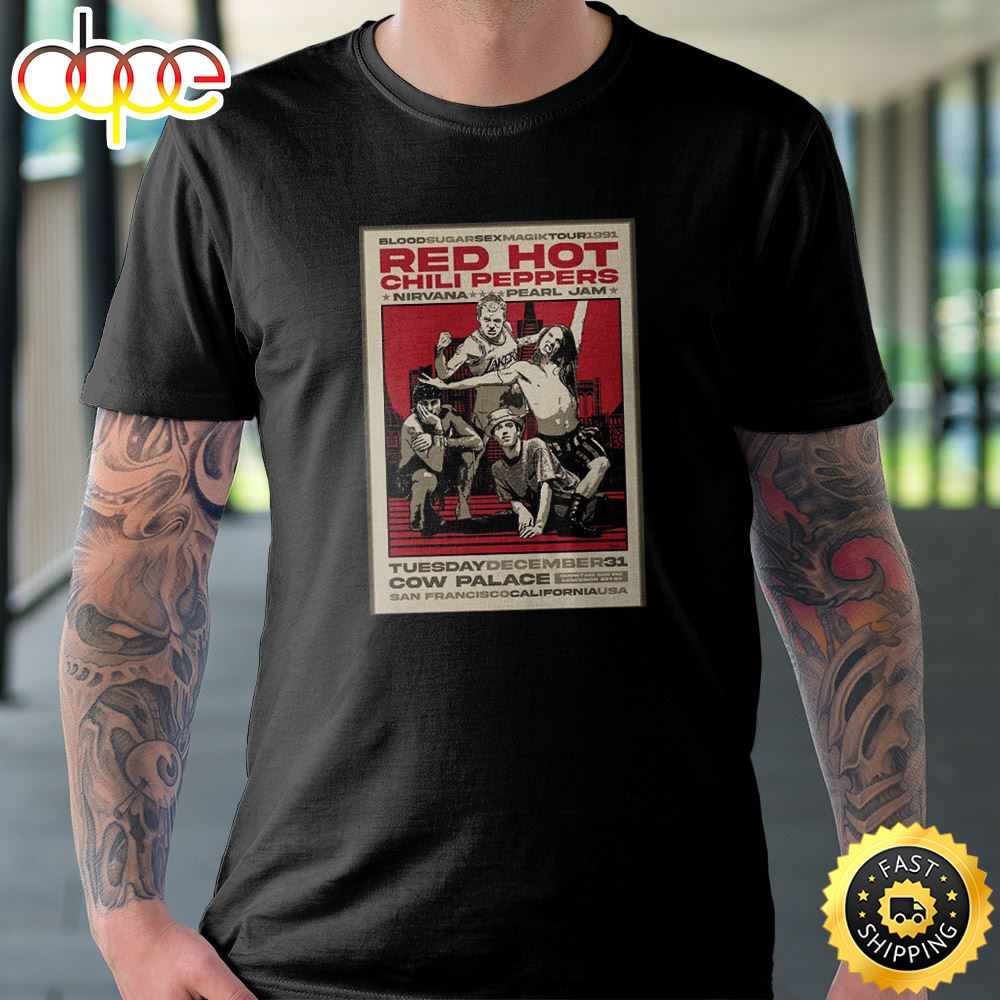 Red Hot Chili Peppers World Tour 2022 2023 Unisex T Shirt