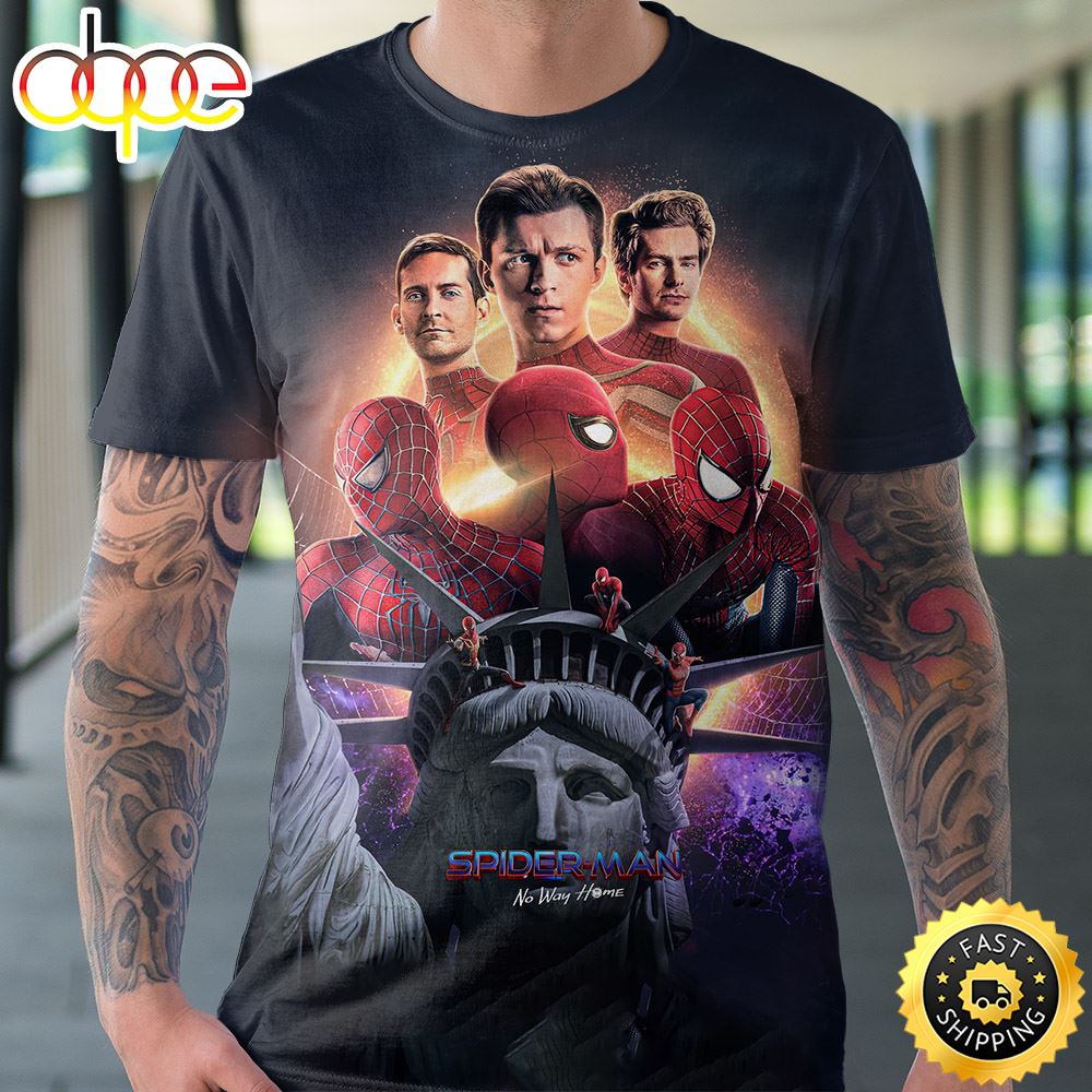 Spider Man No Way Home 3D All Over Print Shirt