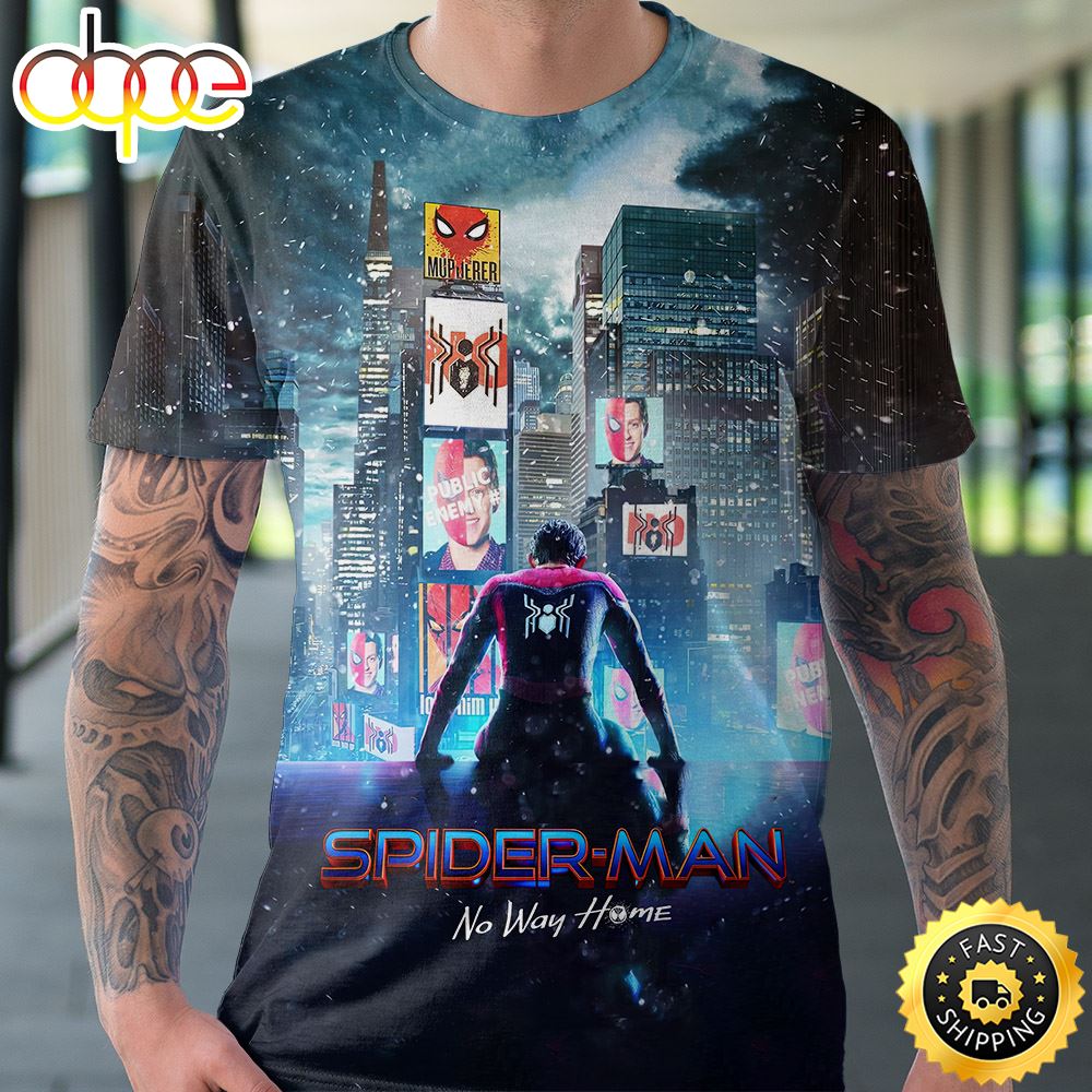 Spider Man No Way Home T Shirt 3D All Over Print