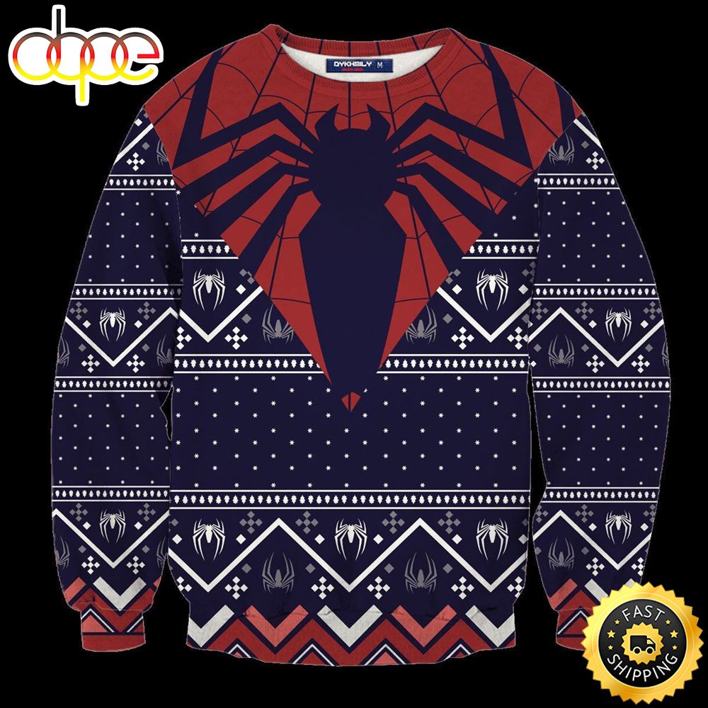 Spider Sense Spider Man Marvel Movie Marvel Christmas Sweater