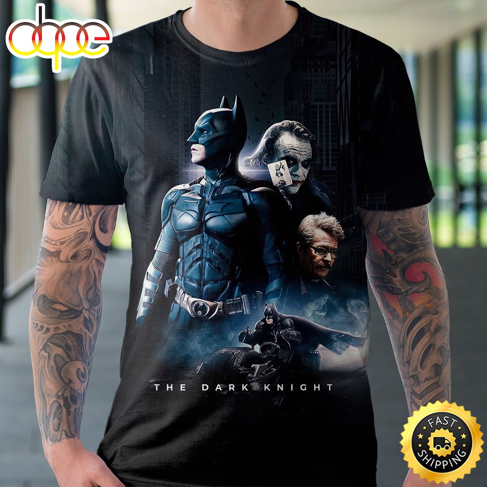 The Dark Knight Rises T Shirt 3D All Over Print