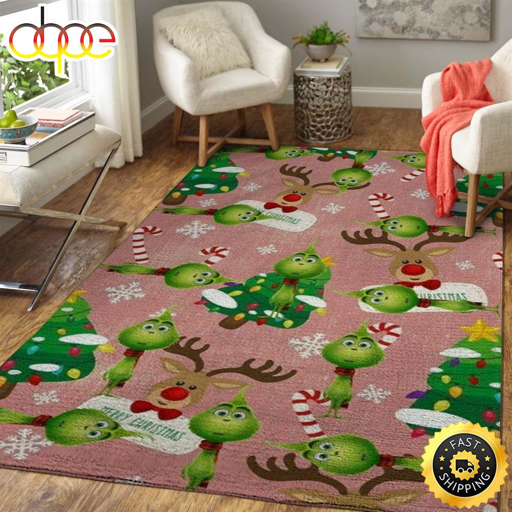The Grinch Christmas Funny 2022 Grinch Rug Carpet – Musicdope80s.com