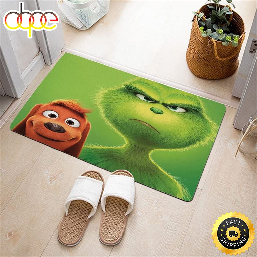 The Grinch Christmas Movie Character The Grinch Christmas Doormat