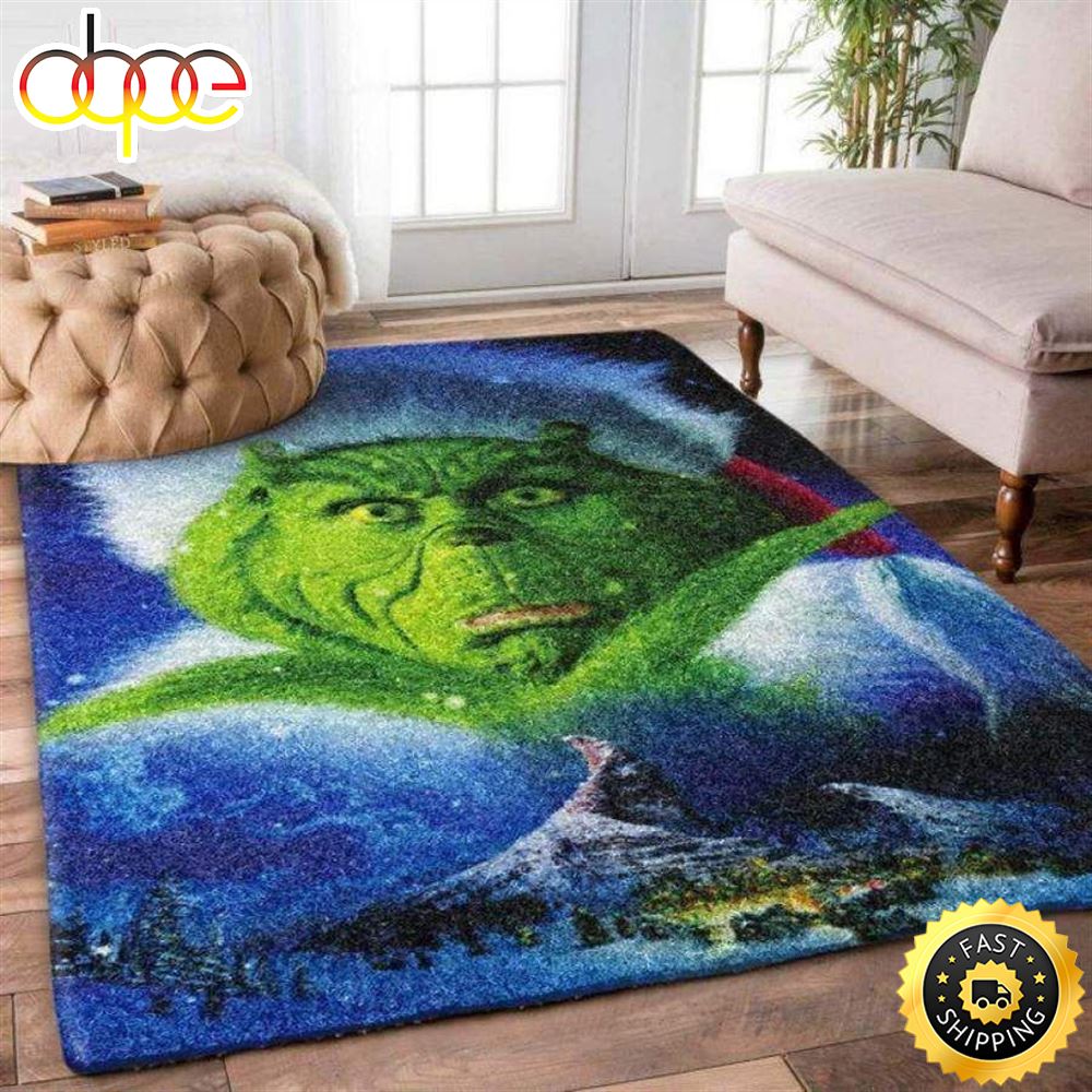 The Grinch Movie 2022 Grinch Area Rugs Living Room