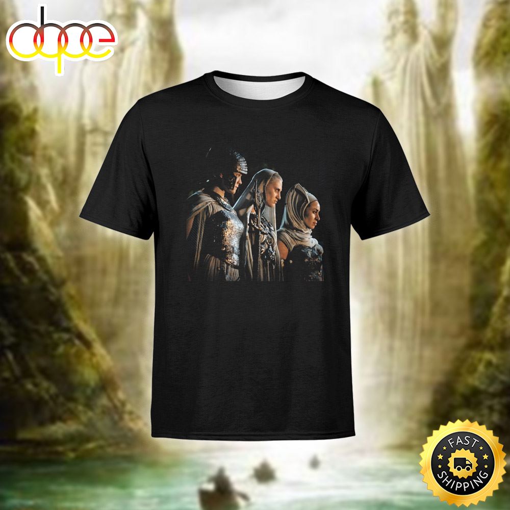 The Lord Of The Rings The Rings Of Power Season Final T Shirt 3D All Over Print