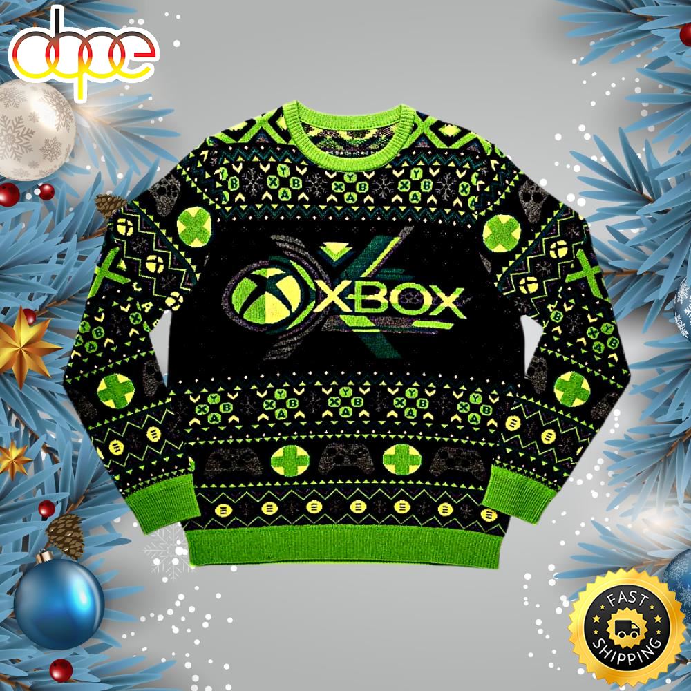 Xbox Ready To Play Ugly Christmas Sweater