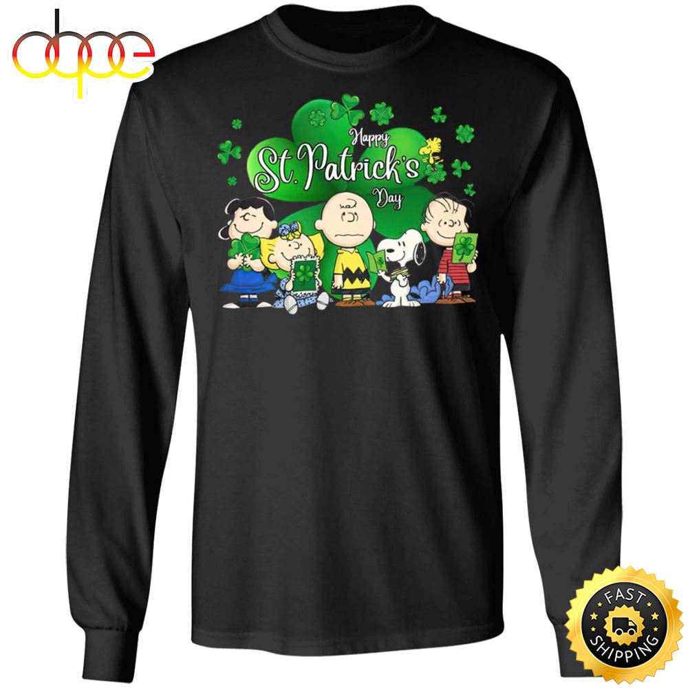 Snoopy Green Funny Happy St. Patrick's Day Shirt