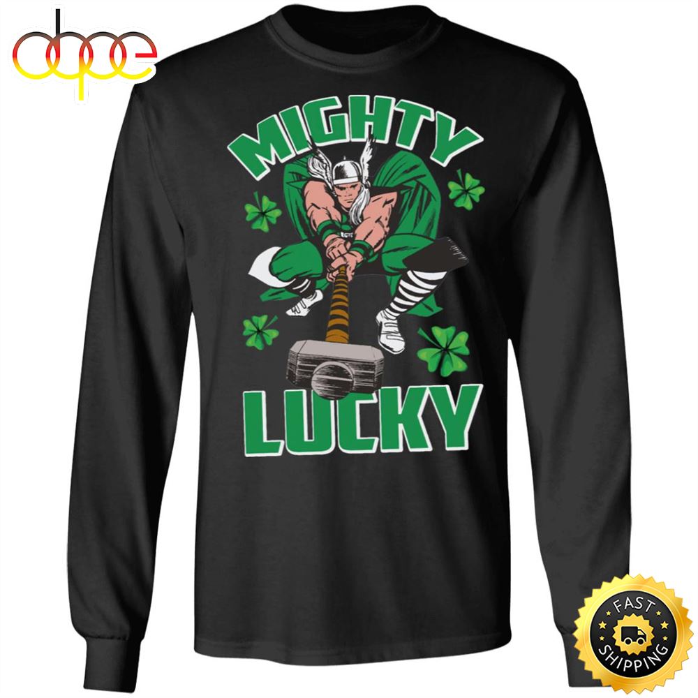 Marvel Thor Mighty Lucky St Patricks Happy St. Patrick's Day Shirt