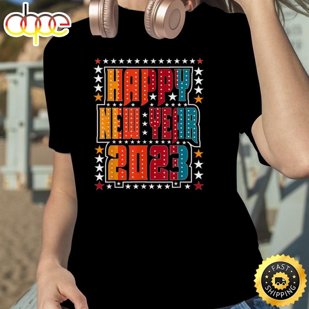 2023 Happy New Year Eve Party Party Men Women Kids Unisex Basic T Shirt 1