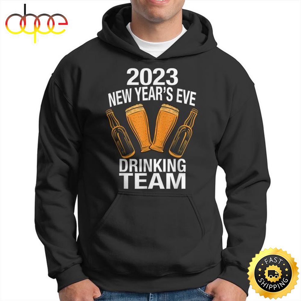 2023 New Years Eve Drinking Team Funny New Years Eve Unisex Basic T Shirt 1
