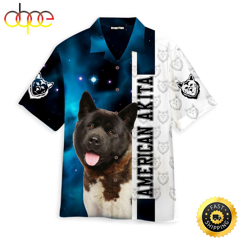 American Akita Dog Hawaiian Shirts Men Dog Hawaiian Shirt Best Gifts For Dog Lovers 1
