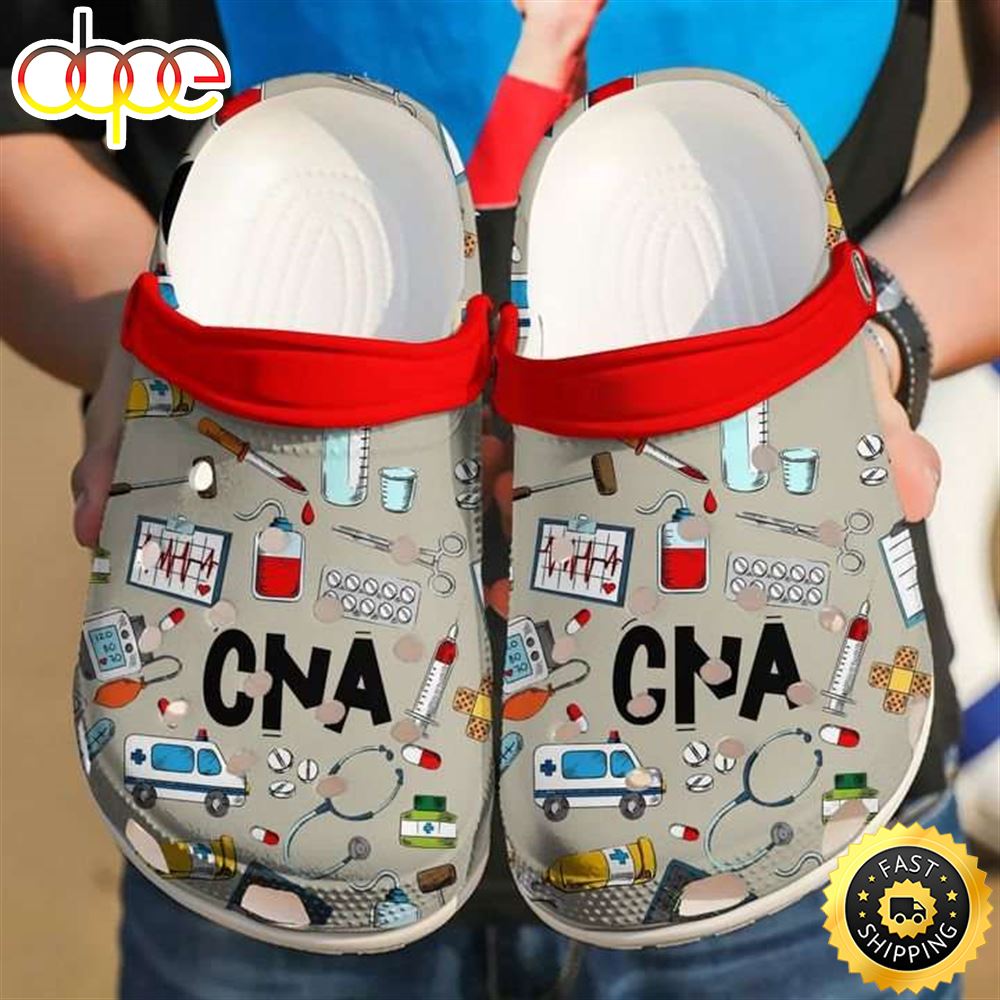 CNA Nurse Job Tools Crocs Crocband Clog Shoes