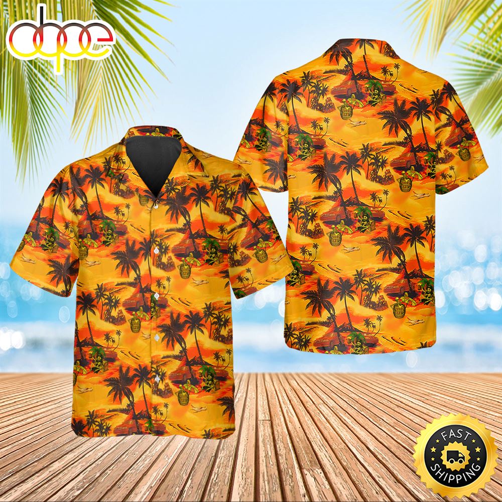 Hot Summer Beach Skull Hawaiian Shirt Hawaiian Shirt For Men Best Hawaiian Shirts 1