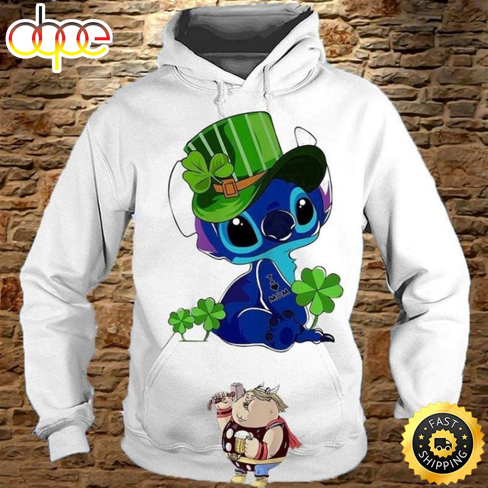 Irish Stitch Happy St. Patricks Day Happy Patrick S Day 3d Hoodie All Over Print Shirt