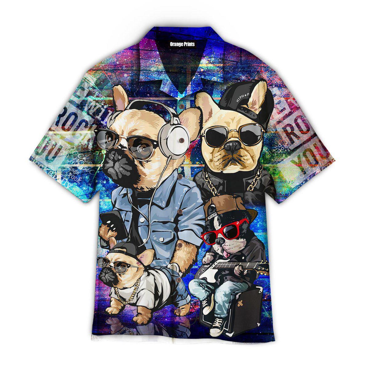 Life Is Better With Who Love Dog And Rock Dog Hawaiian Shirt Mens Hawaiian Shirt Gifts For Dog Lovers 1