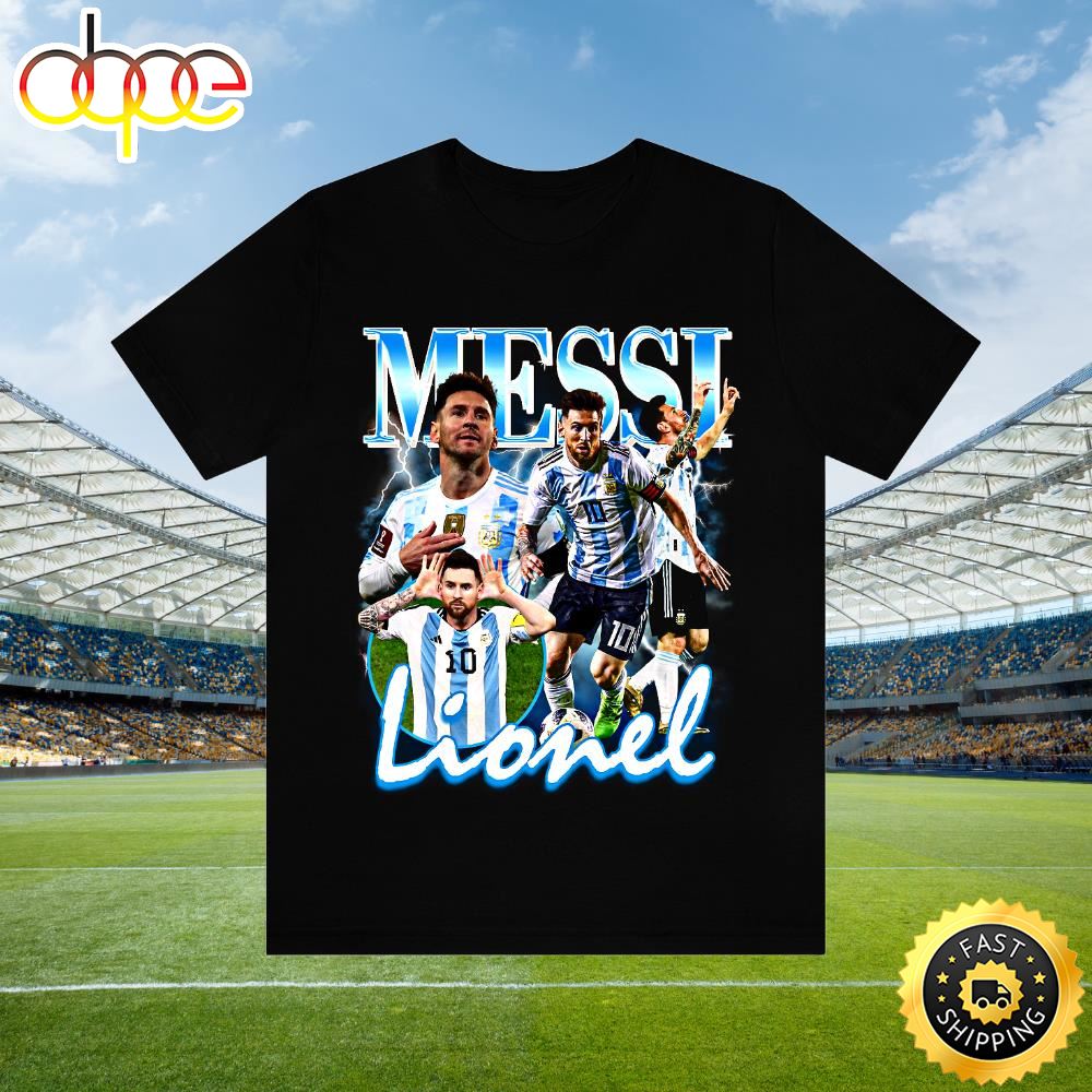 Lionel Messi Bootleg Vintage Shirt