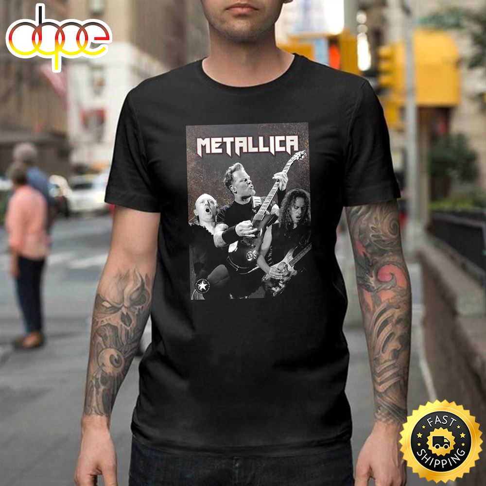 Metallica Band Music World Tour 2023 Shirt Metallica Download 2023 T Shirt