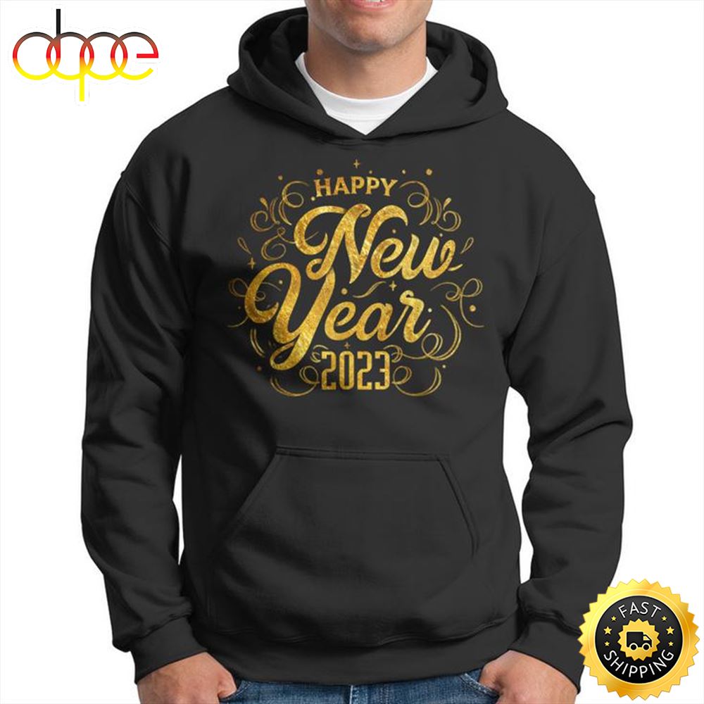 New Years Eve Party Supplies 2023 Happy New Year 2023 Unisex Basic T Shirt 1