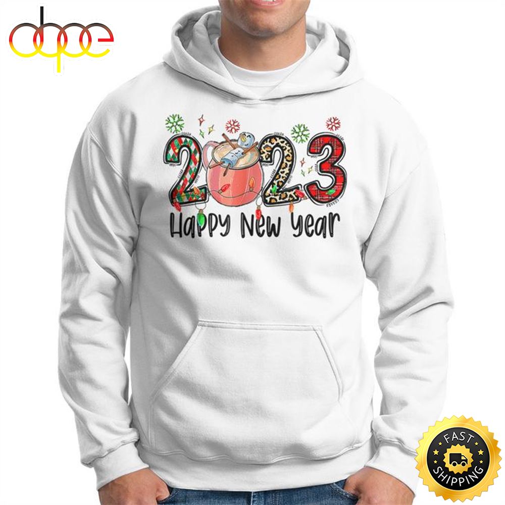 New Years Eve Party Supplies 2023 Happy New Year Unisex Basic T Shirt 1