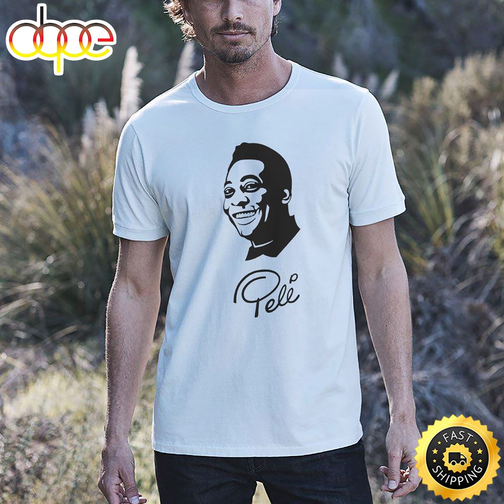 Pele Brazil Legend Number 10 Pele Hand Signed Unisex T Shirt