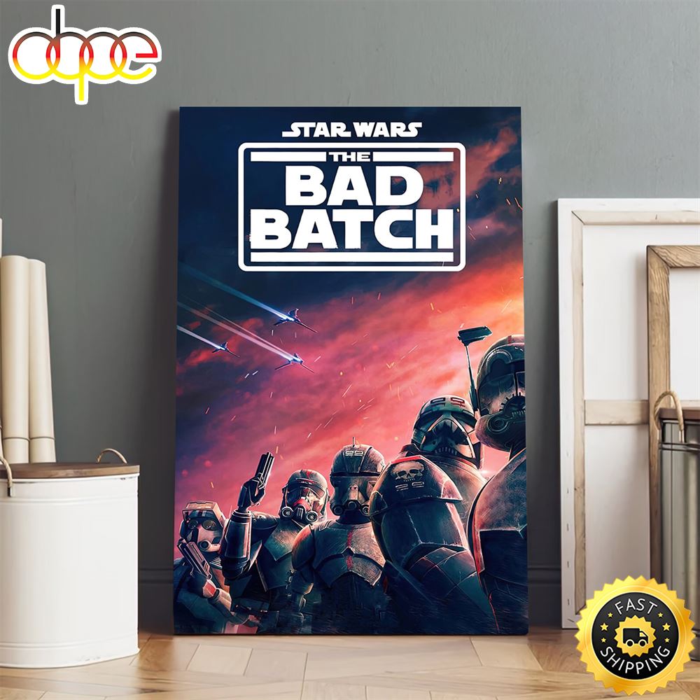 Poster Star Wars The Bad Batch Season 2 Canvas