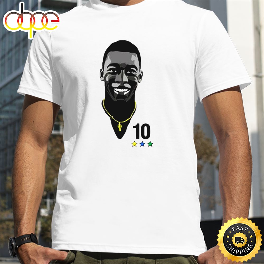 Rip Pele 1940 2022 Brazil Player Soccer Unisex Tee T Shirt