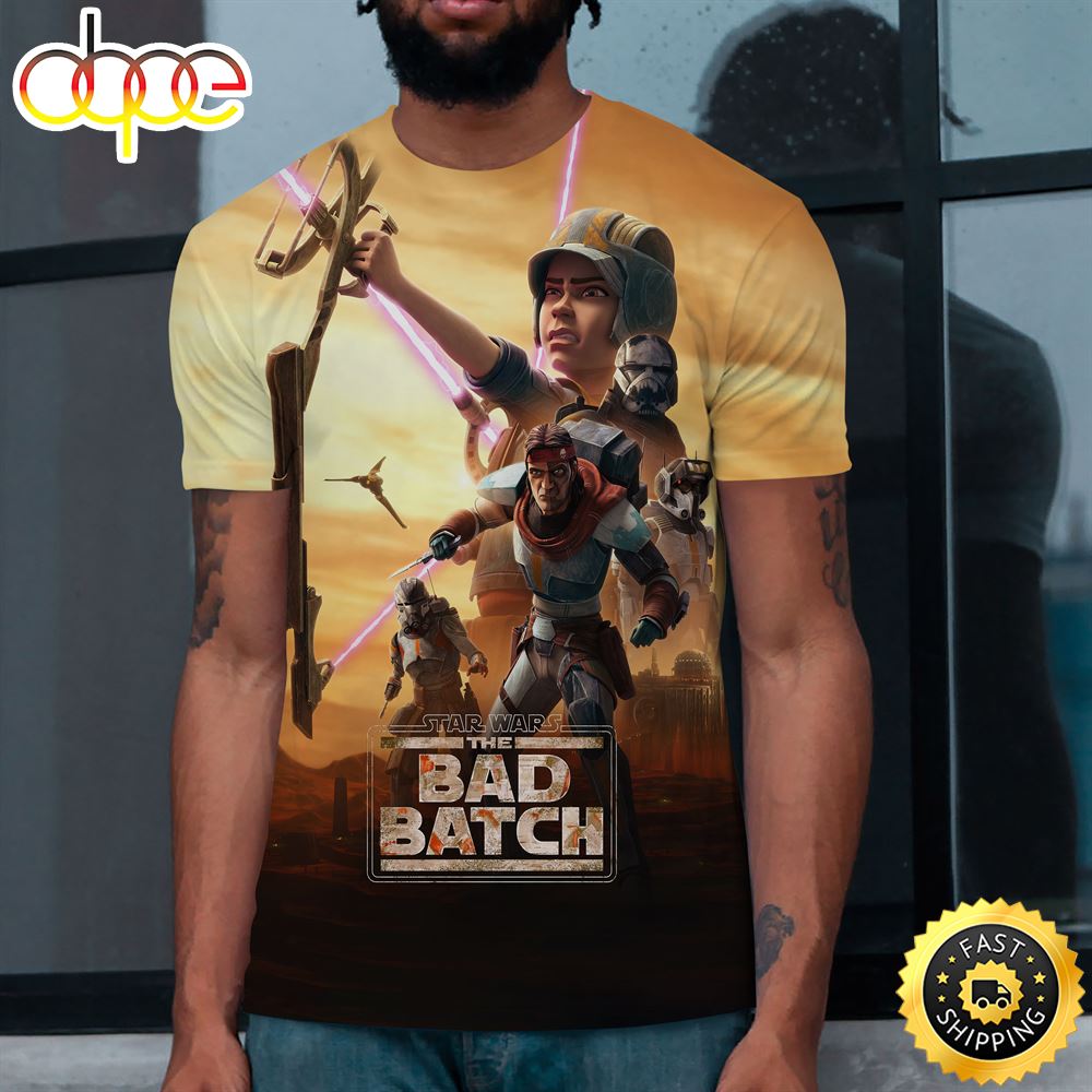The Bad Batch Season 2 Poster Movies 3d T Shirt All Over Print Shirts 1