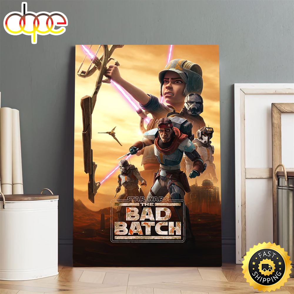 The Bad Batch Season 2 Poster Movies Canvas