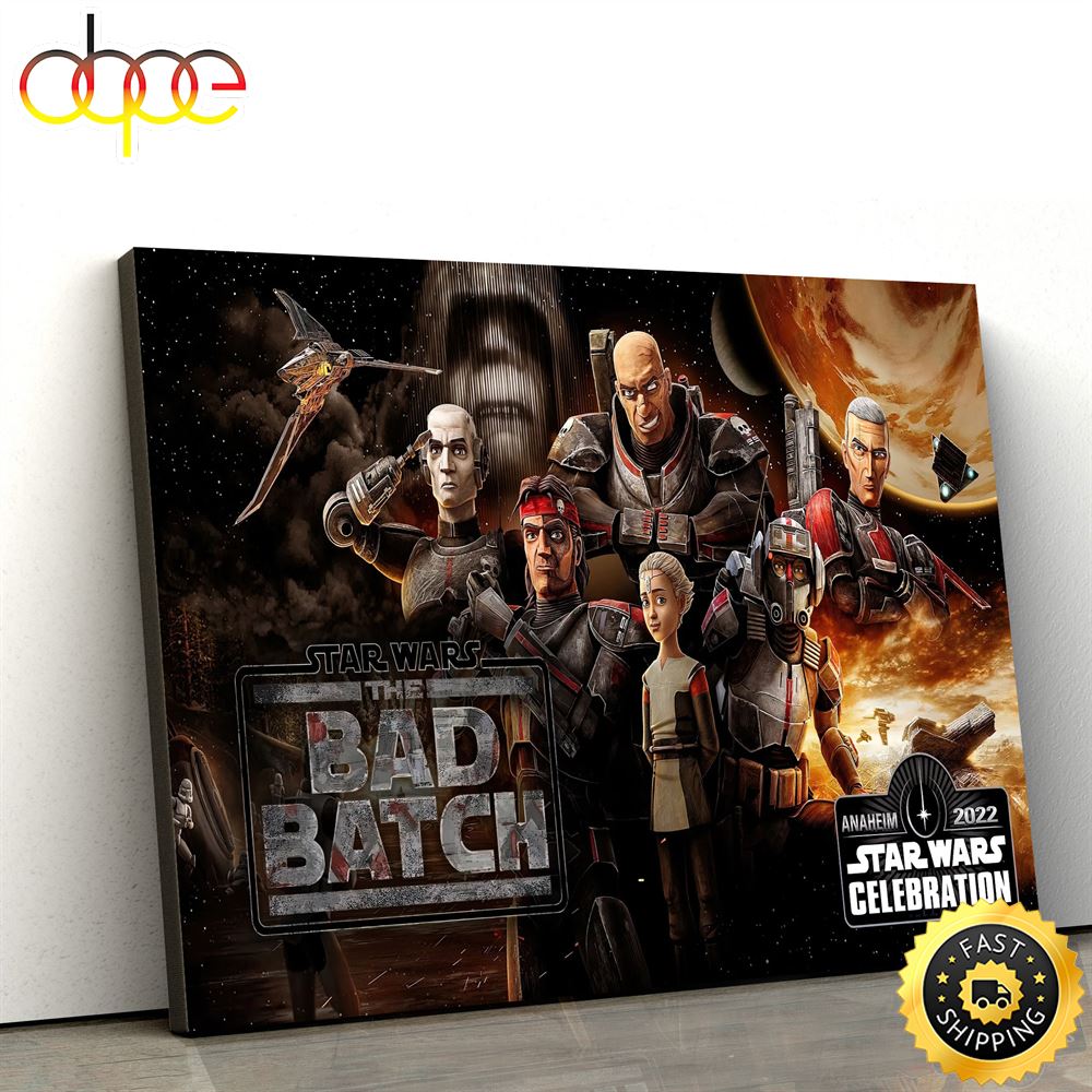 The Bad Batch Season 2 Future Of The Force Canvas Poster