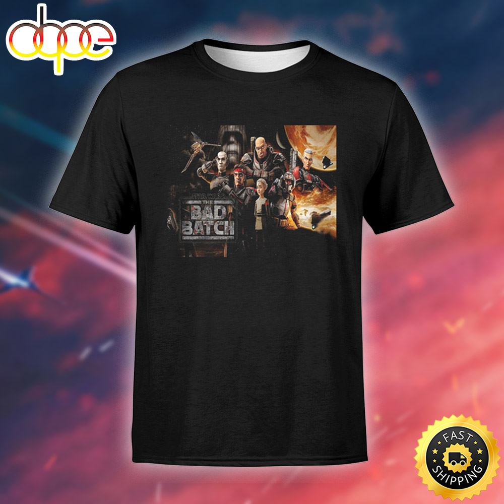 The Bad Batch Season 2 Future Of The Force T Shirt