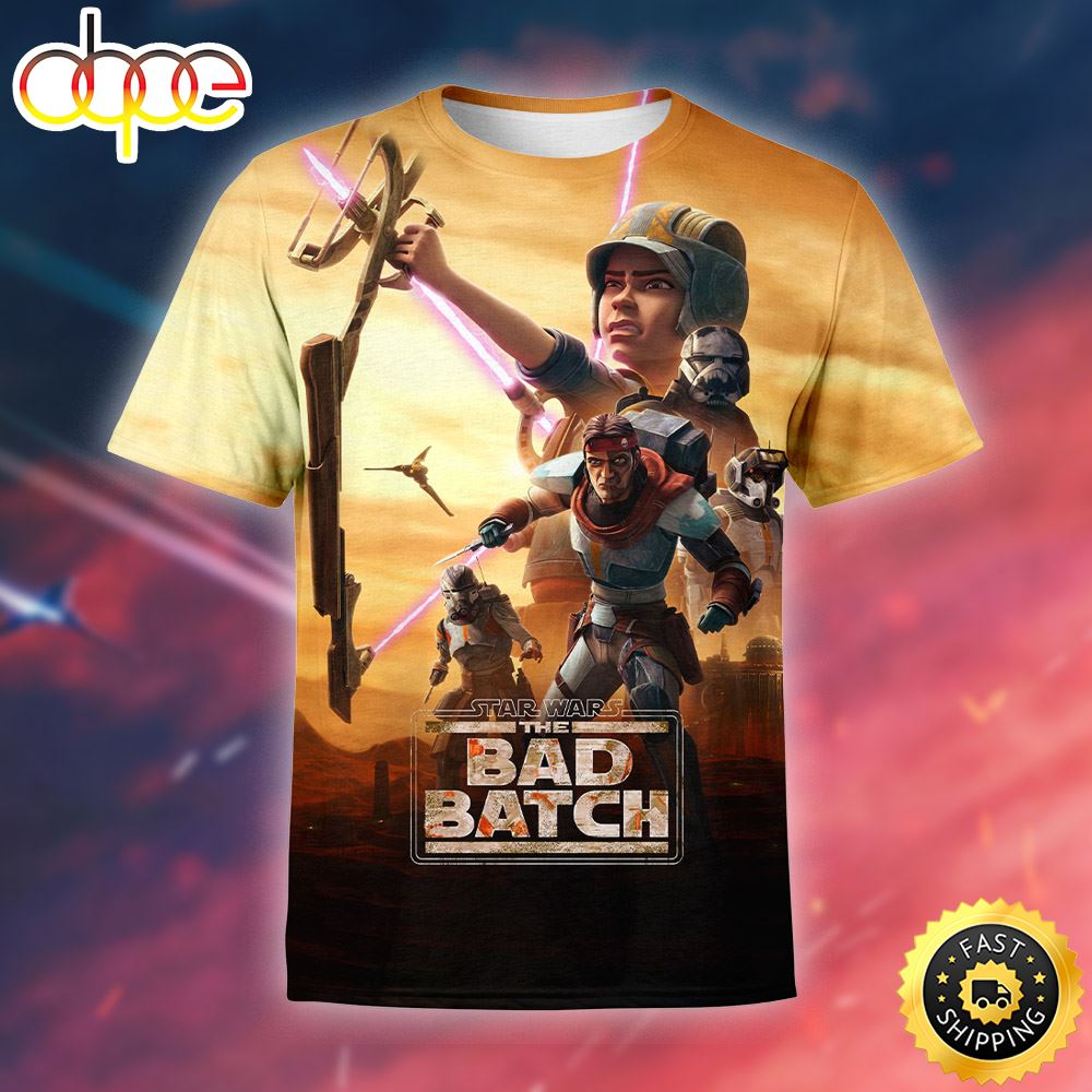 The Bad Batch Season 2 Poster Movies 3d T Shirt All Over Print Shirts