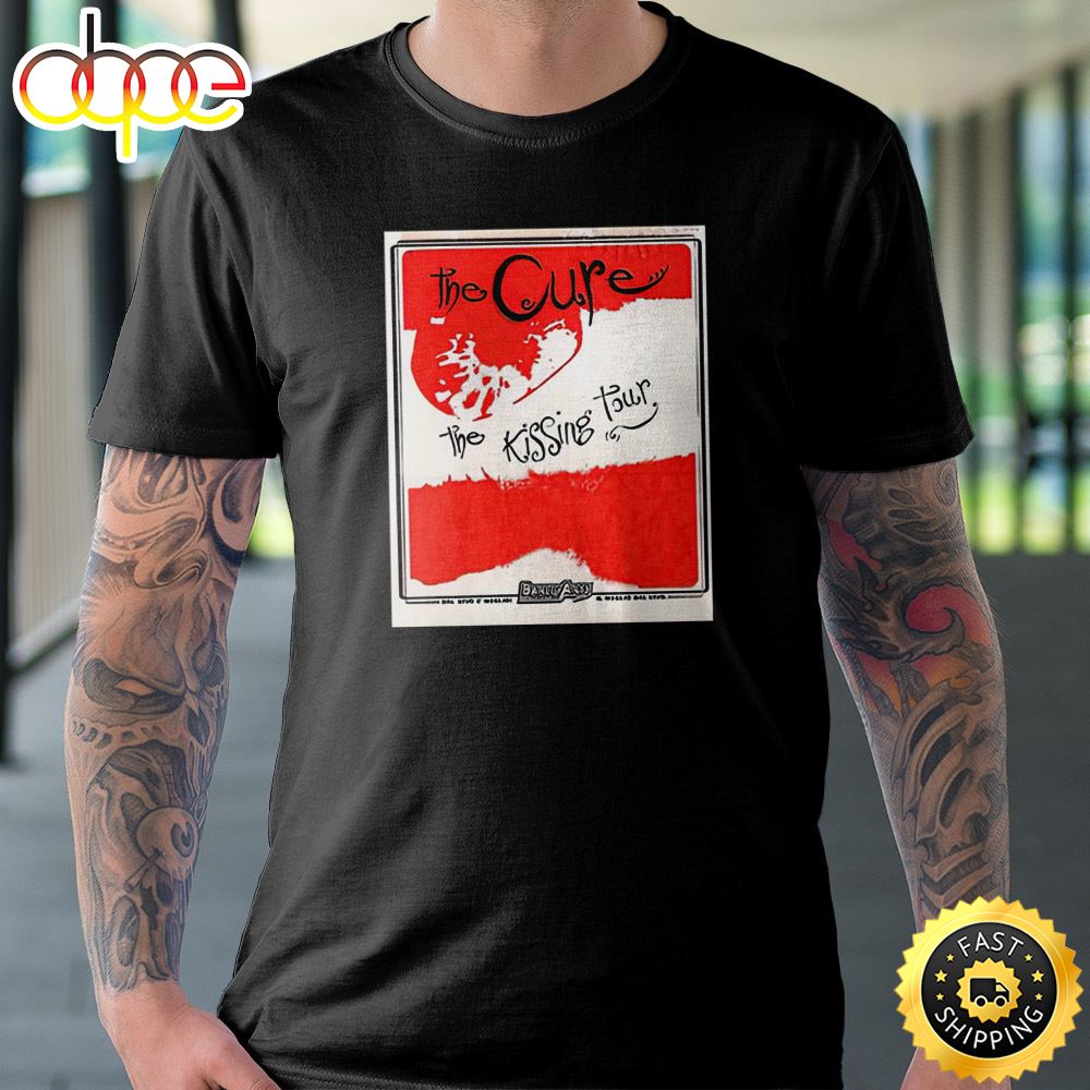 The Cure The Kissing Tour Vinyl 2022 Unisex T Shirt