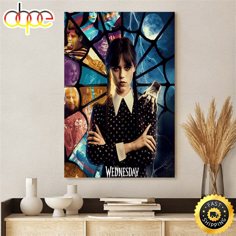 Wednesday Addams New Version 2022 Poster Canvas