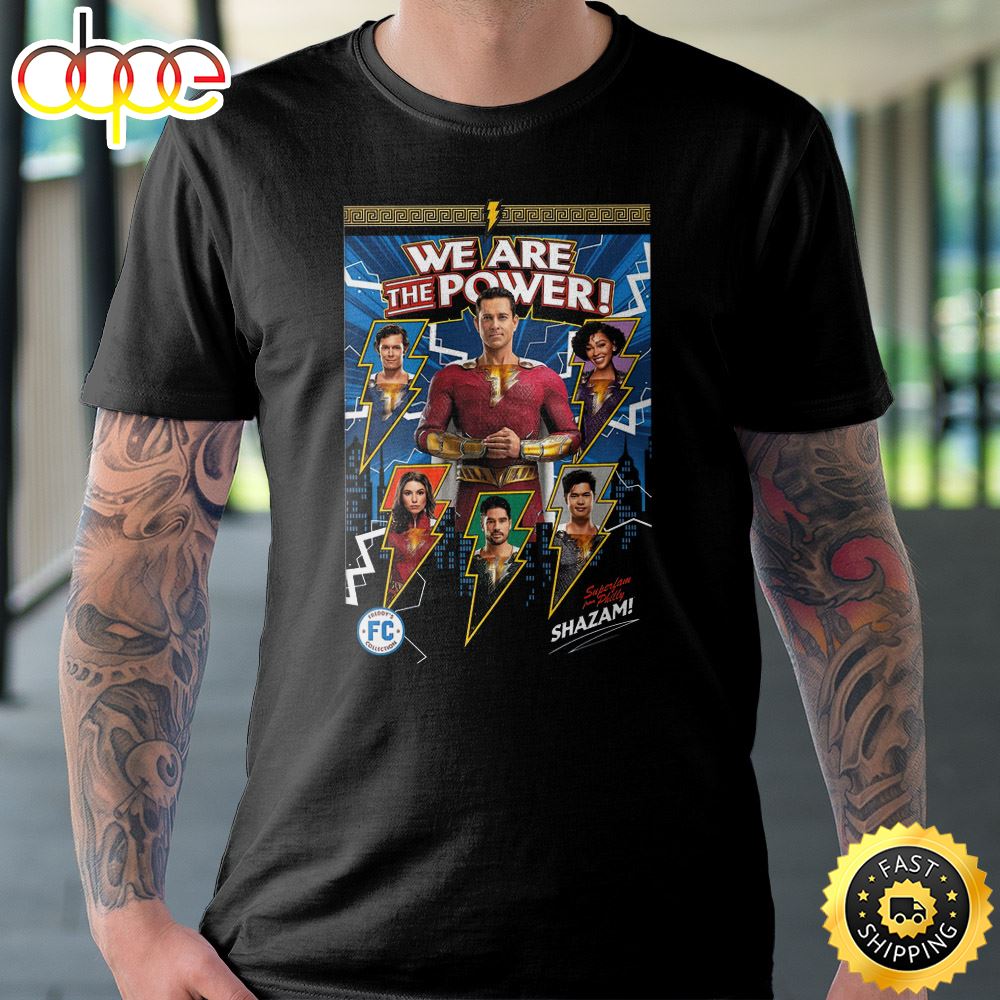 We Are The Power Shazam Poster T-Shirt