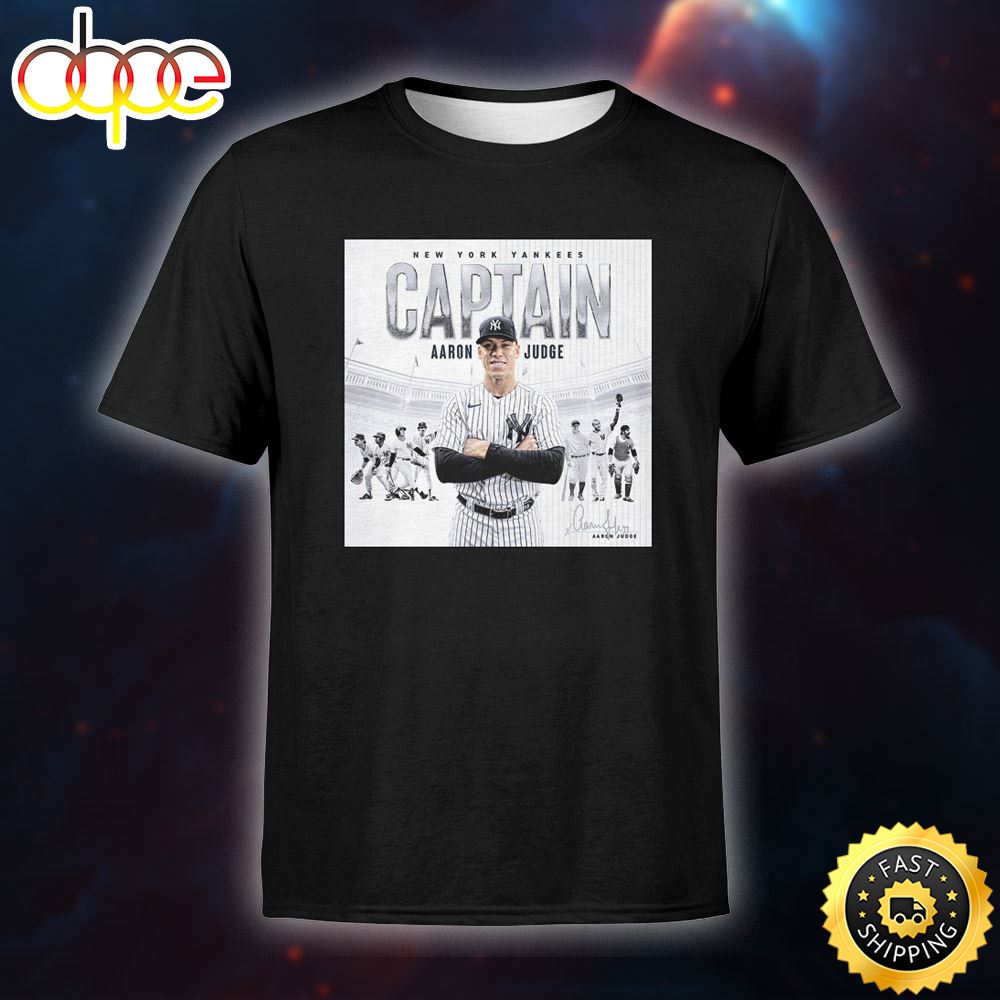 16th Captain In Franchise History Captain Aaron Judge Poster T Shirt