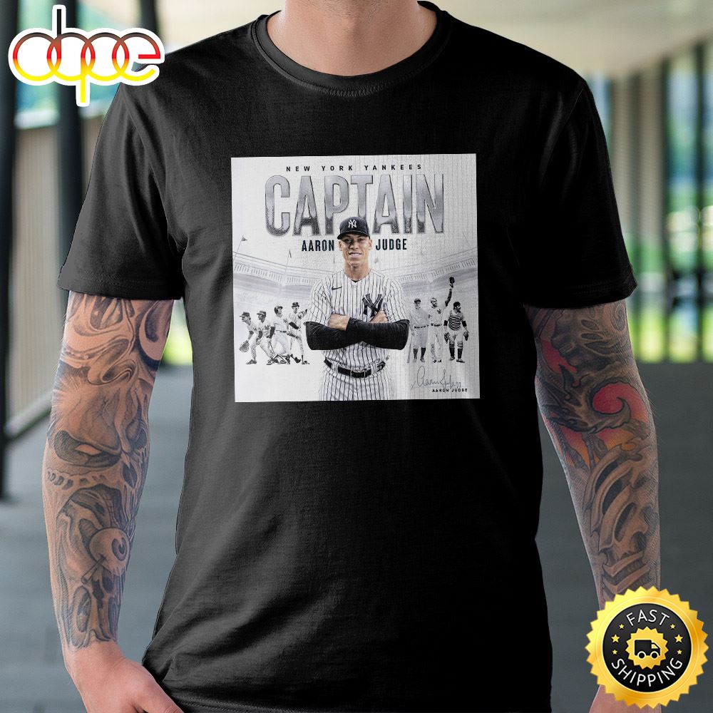 16th Captain In Franchise History Captain Aaron Judge Poster T-Shirt