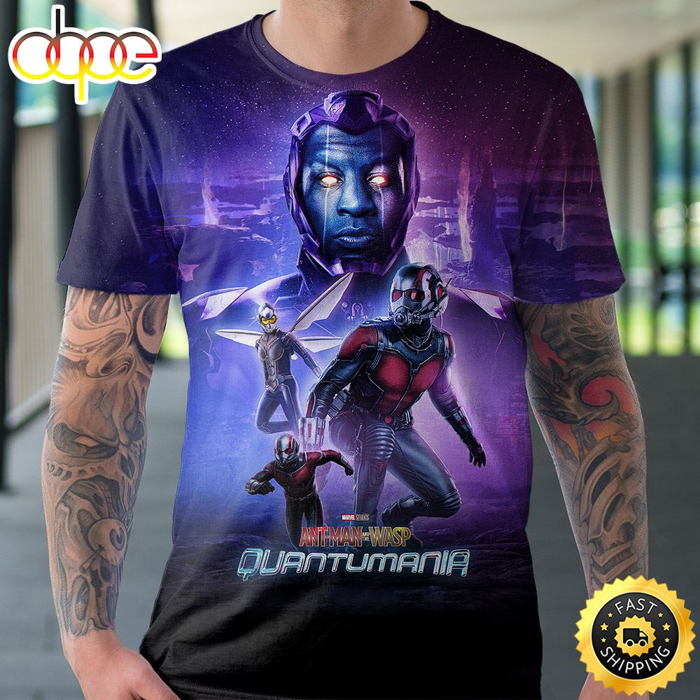 Ant-Man And The Wasp Quantumania All Over Print Shirt