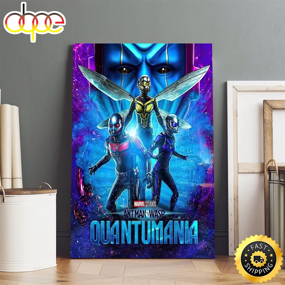 Ant-Man And The Wasp Quantumania Febuary 2023 Poster Canvas