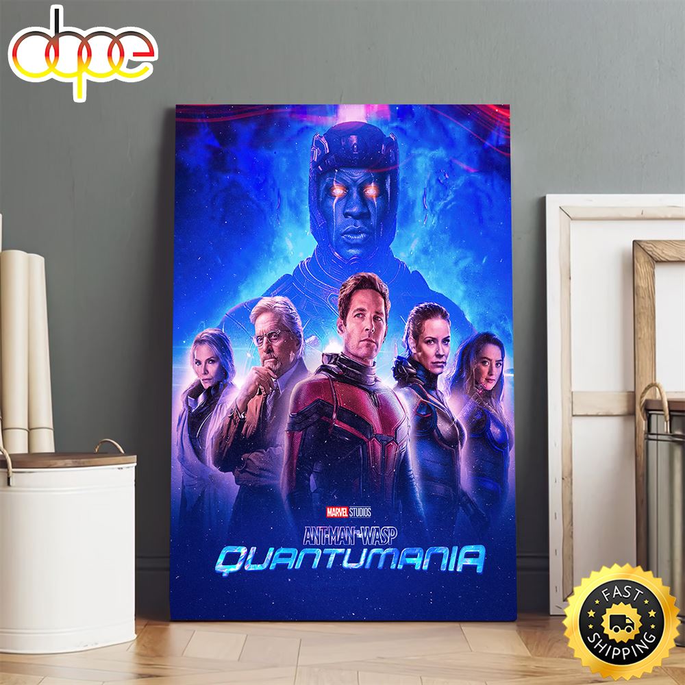 Ant-Man And The Wasp Quantumania Marvel Studios New Poster Canvas
