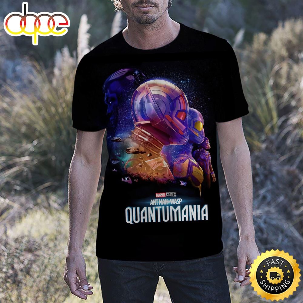 Ant Man And The Wasp Quantumania Official Poster All Over Print Shirt