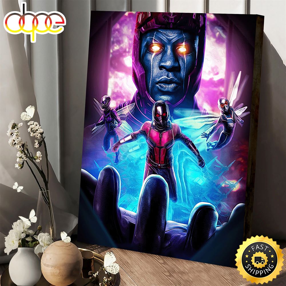 Ant-Man And The Wasp Quantumania Poster Canvas