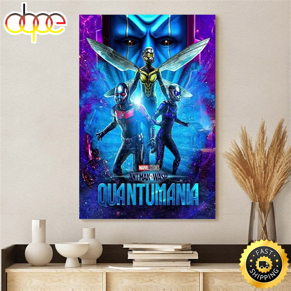 Ant-Man And The Wasp Quantumania Febuary 2023 Poster Canvas