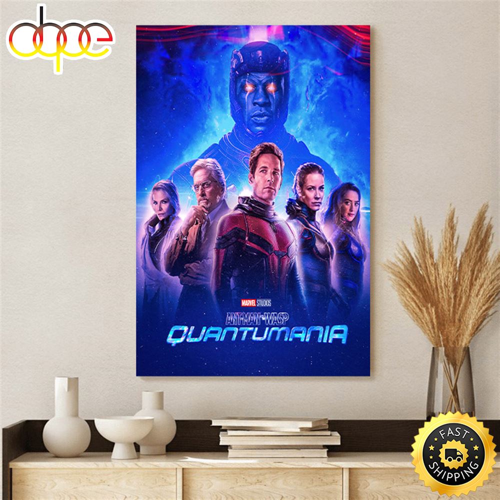 Ant Man And The Wasp Quantumania Marvel Studios New Poster Canvas